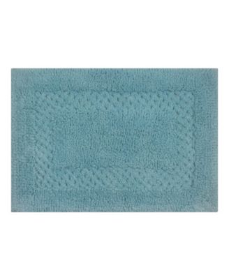 Home Weavers Classy Bathmat Rugs 4 Piece Set - Aqua