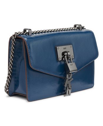 Elissa small pebbled leather shoulder 2025 bag