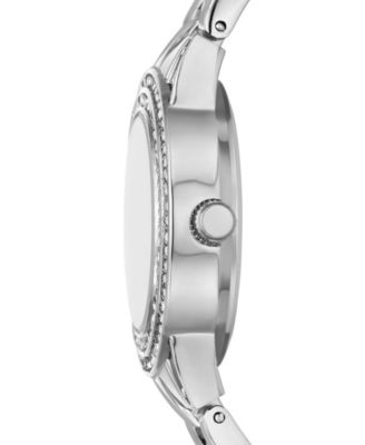 Women's Quartz Three Hand Silver-Tone Alloy Watch 30mm, Gift Set