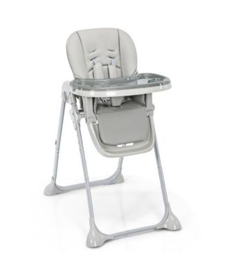 Girls Convertible High Chair with Wheels