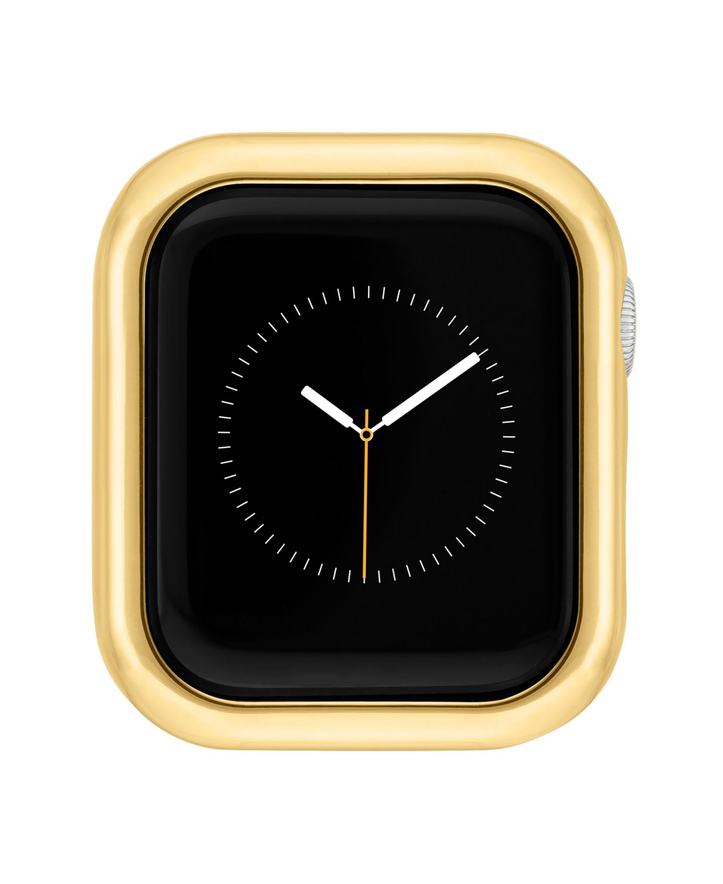 Женские чехлы для часов Anne Klein Polished Gold-Tone Alloy Metal Protective Case designed for Apple Watch® 44mm — фото 3