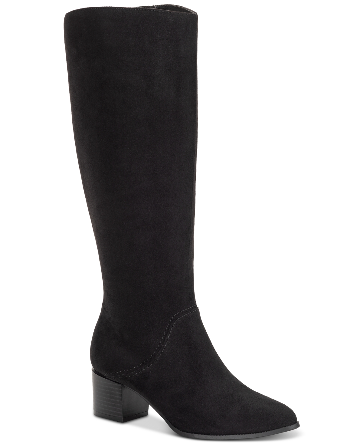 Style & Co Women's Percyy Dress Boots, Created For Macy's In Black