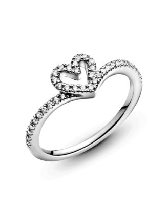 Cubic Zirconia Timeless Wish Sparkling Heart Ring