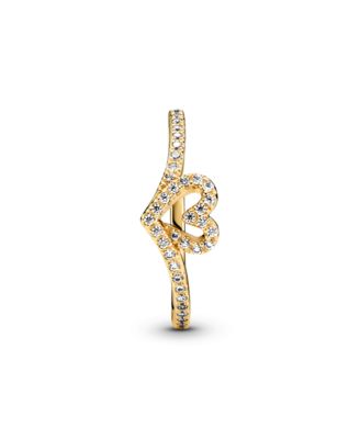 Cubic Zirconia Timeless Wish Sparkling Heart Ring