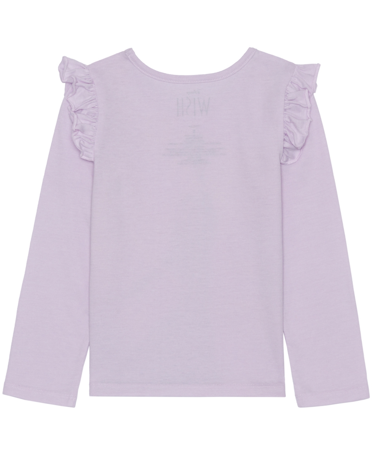 Shop Disney Toddler Girls Wish Magical Moment Long Sleeve Top In Purple