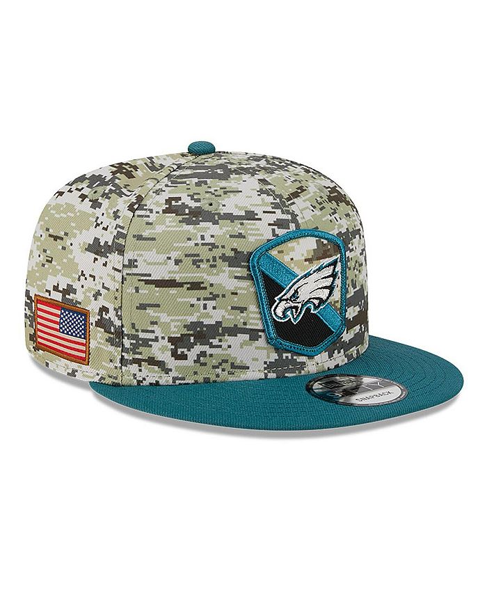 Camo shop eagles hat