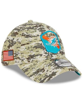 Miami dolphins salute to service hat on sale