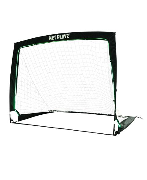 Детская игрушка NET PLAYZ GlowGame Playz Mini 4' x 3' Glow in the Dark Pop-Up Portable Soccer Goal, от 3 лет