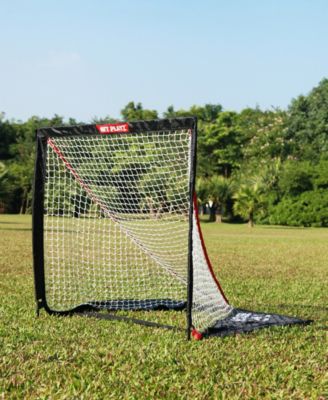 Backyard Lacrosse Goal, Kids Backyard Training, Practice Exercise Portable Lacrosse Net, Equipment Gear, 4' x 4'
