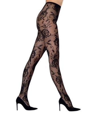 Women's Floral Net 1 Pair of Tights