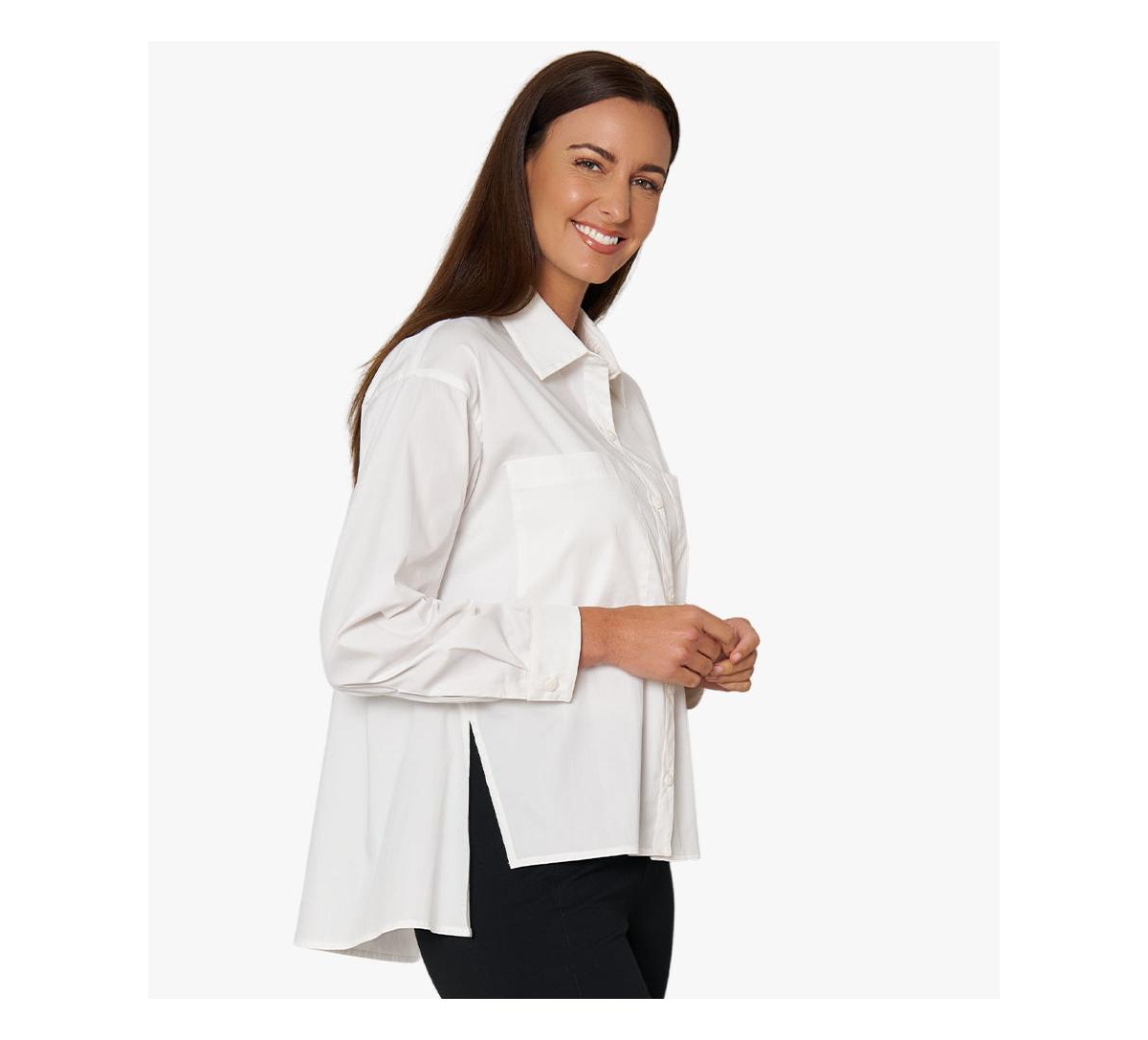 Stella Carakasi Women's Wear Anywhere Shirt In Cotton Poplin