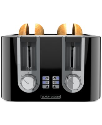 4-Slice Wide-Slot High-Lift Toaster