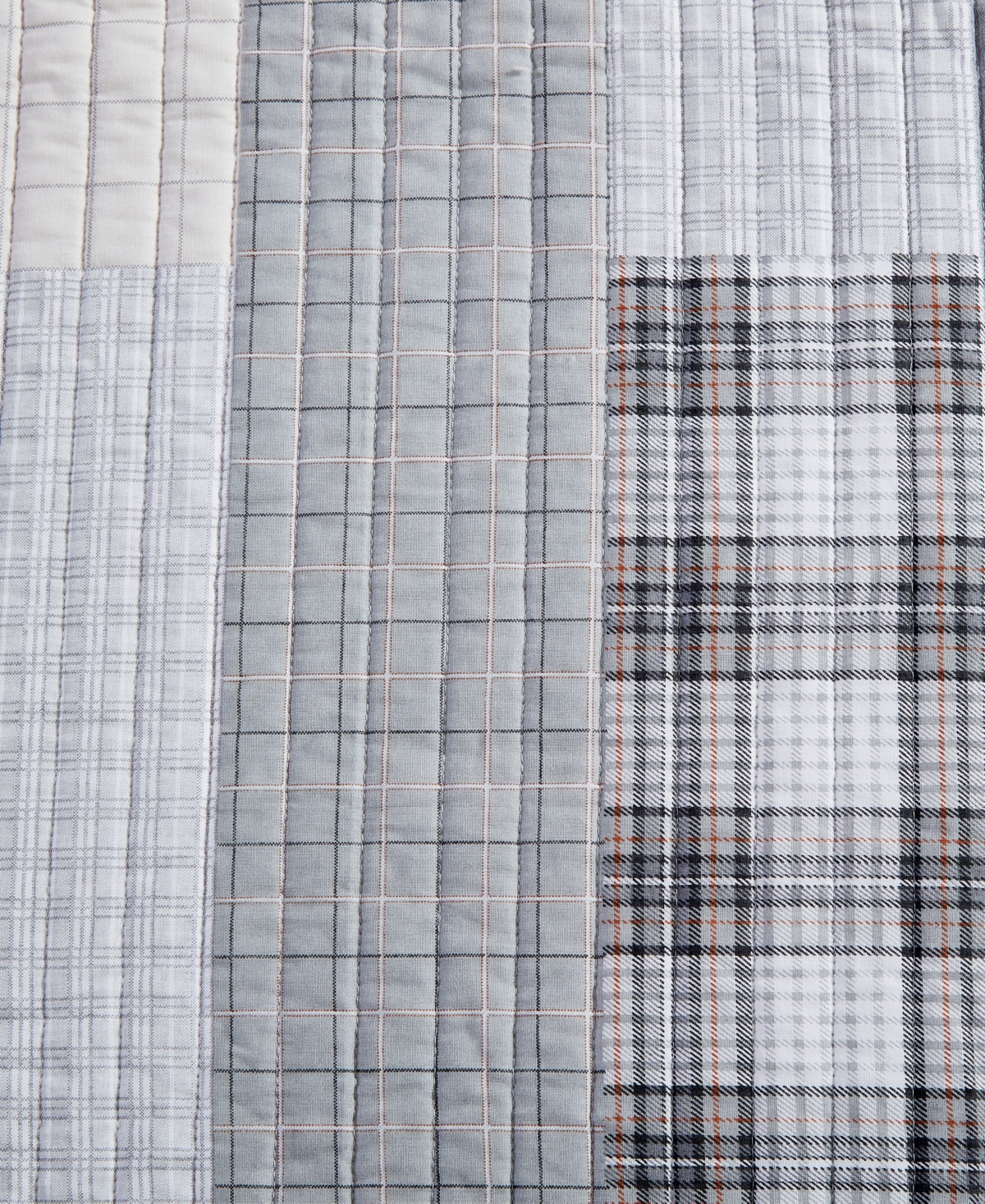 Shop Eddie Bauer Closeout!  Fairview Cotton Reversible 3-pc. Quilt Set, Twin In Gray