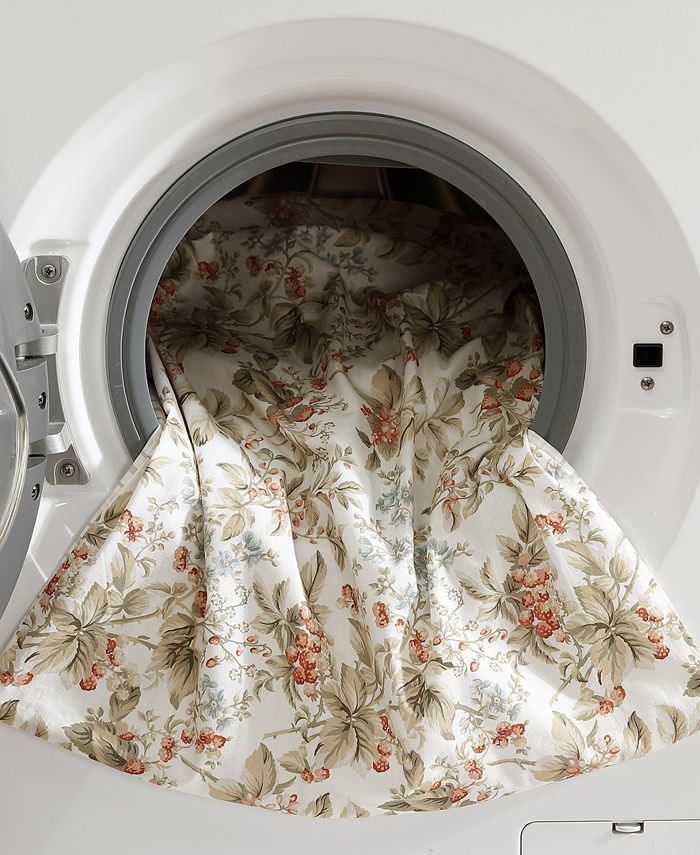 Laura Ashley Bramble Floral Cotton Reversible 3Piece Comforter Set