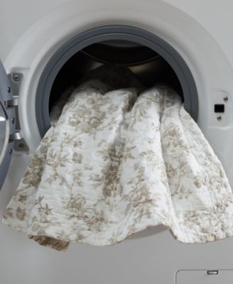 Walled Garden Cotton Reversible 3-Piece Quilt Set, King