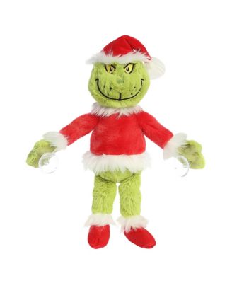 Medium Stuck On You Grinch Dr. Seuss Whimsical Plush Toy Green 12"