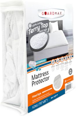 Terry Cotton Waterproof Fitted Sheet