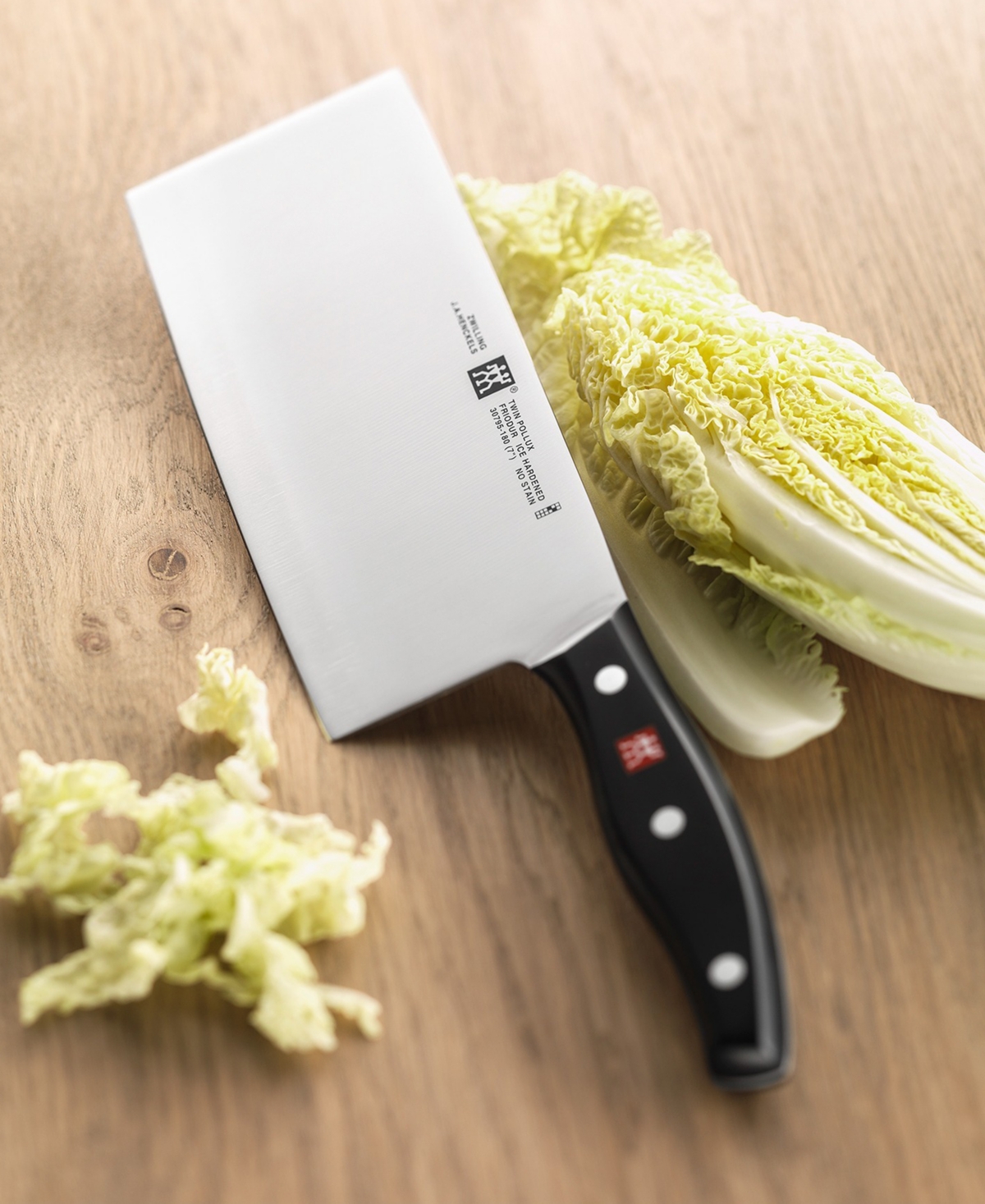 Zwilling Twin Signature 7" Chinese Chef's Knife Or Vegetable Cleaver In Black