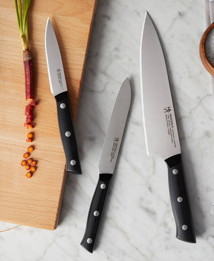 J.A. Henckels Everedge Dynamic 3Piece Starter Knife Set Macy's