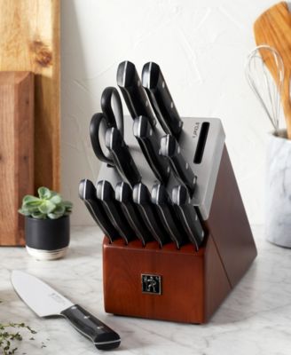 HENCKELS Dynamic 14-Piece Self-Sharpening Knife Block Set