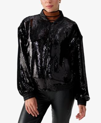 Sanctuary - Women's Sloan Sequin Bomber Jacket