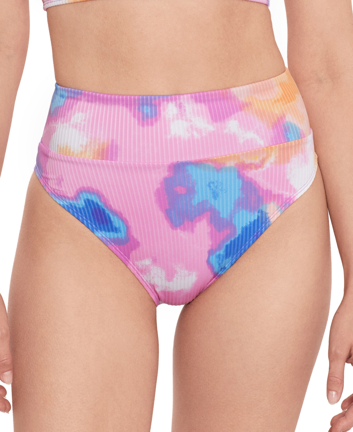 Juniors' Tie-Dyed Bikini Bottoms, Created for Macy's - Multi
