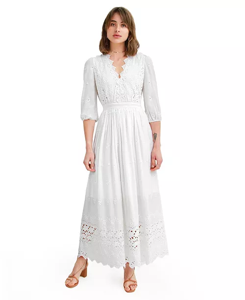 women's all eyes on me midi dress