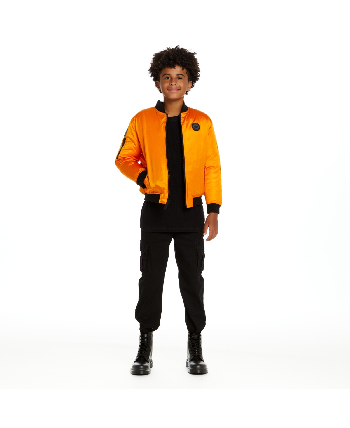 Space One Big Boys Reversible Bomber Jacket
