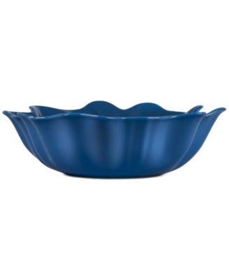 Iris Collection Stoneware Serving Bowl