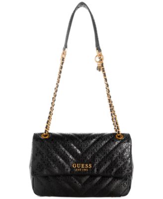 GUESS - Jania Quilted Small Convertible Crossbody