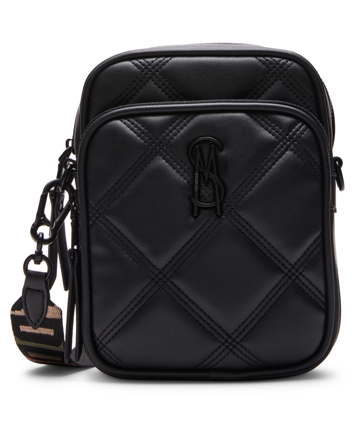 Drakee Quilted Small Crossbody - Black