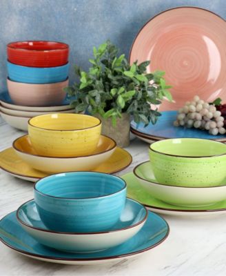 Sebastian 18 Pc. Dinnerware Set, Service for 6