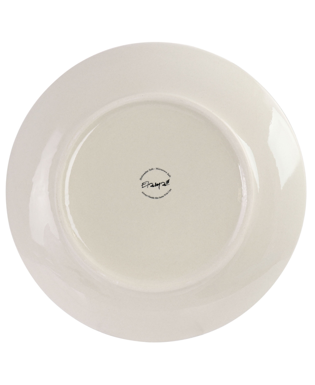 Elama Mason 12 Piece Double Bowl Stoneware Dinnerware Set, Service For 4 In Multi