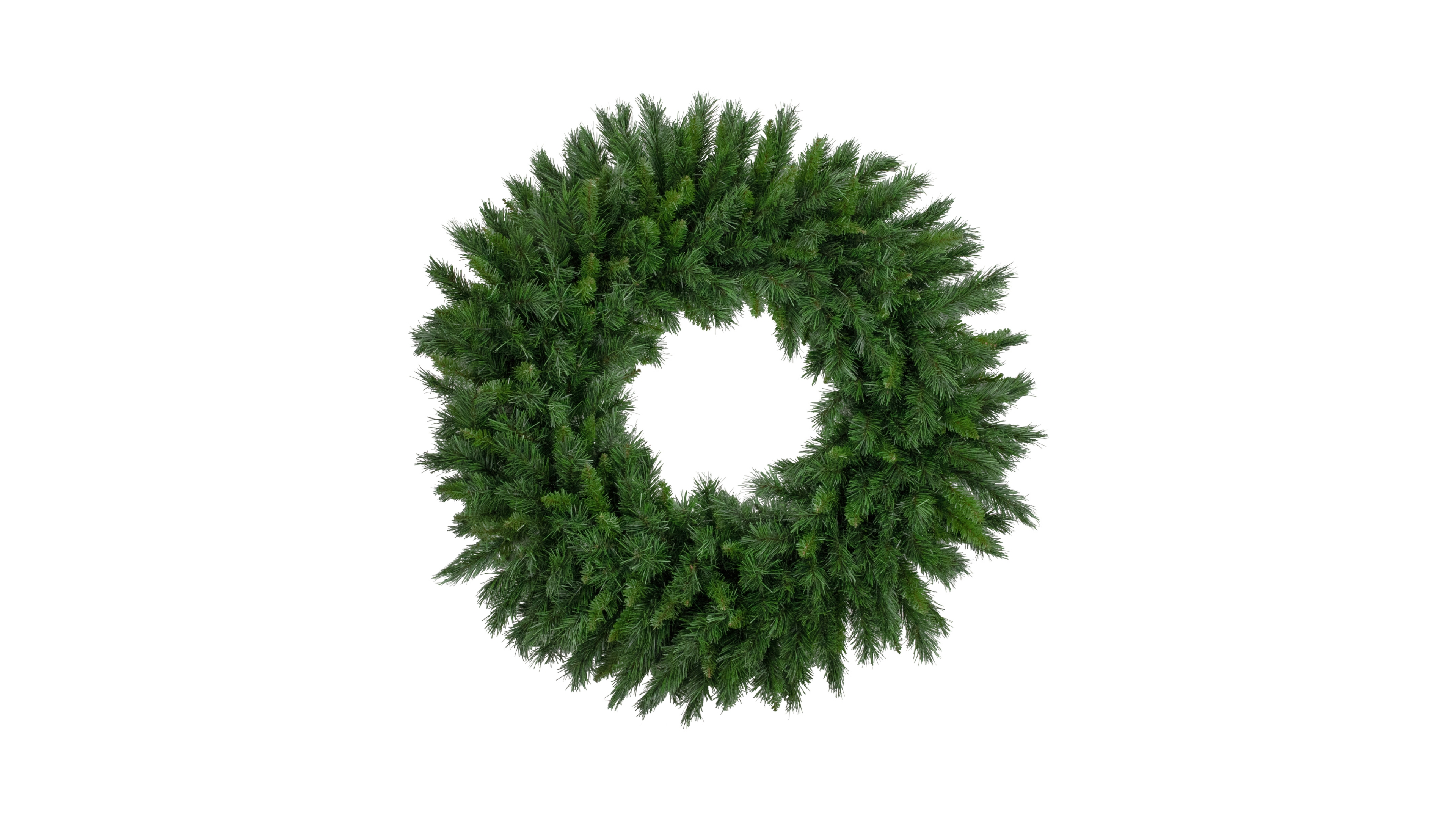 Northlight 36" Lush Mixed Pine Artificial Christmas Wreath - Unlit