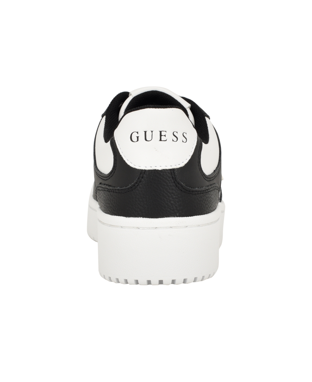 Guess Women's Miram Platform Lace-up Court Sneakers In Ruby Red,white
