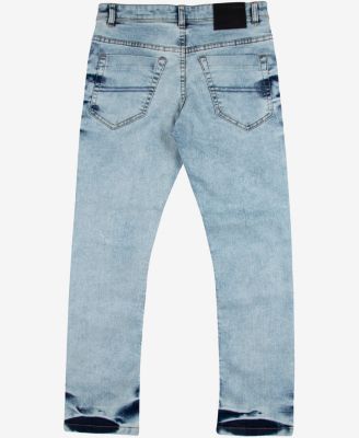 Big Boy's Light Washed Distressed Stretch Jeans - Child