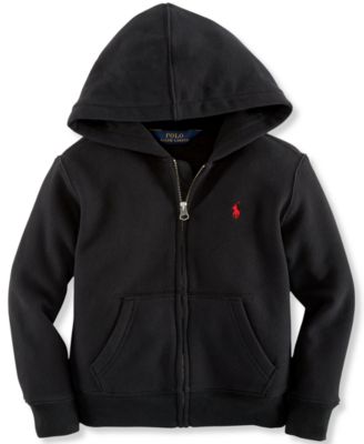 Boys' 2T-7 Cotton Fleece Hoodie