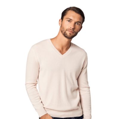 Men's Bellemere Solid V-Neck Merino Sweater