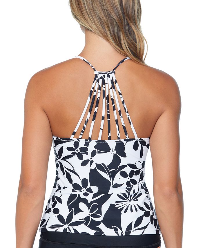 Raisins Juniors' Noumea Cami Printed Tankini Top Macy's