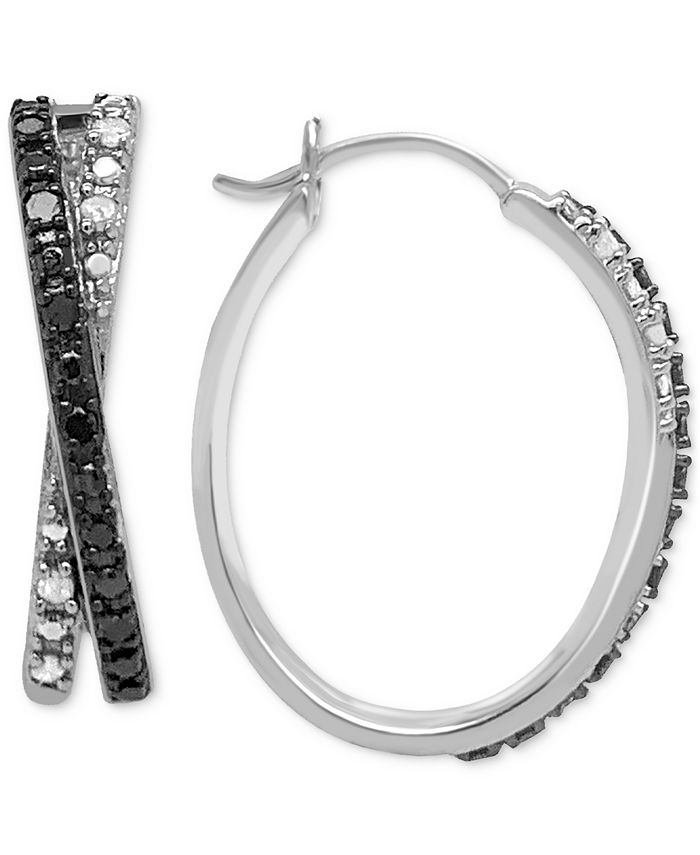 Macy's black new arrivals earrings