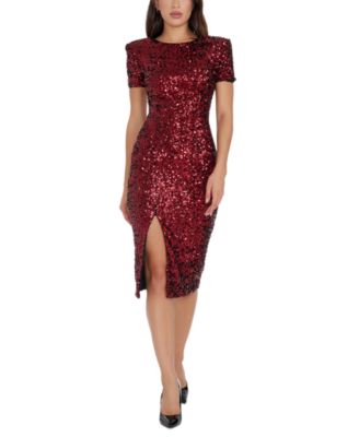 Dress the population sequin midi dress best sale