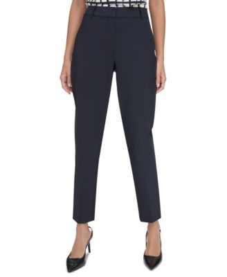 Calvin Klein Women's Tweed Open-Front Blazer & Straight-Leg Pants