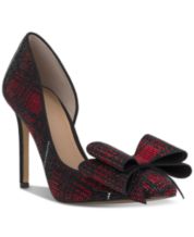 Macy's black pumps on sale