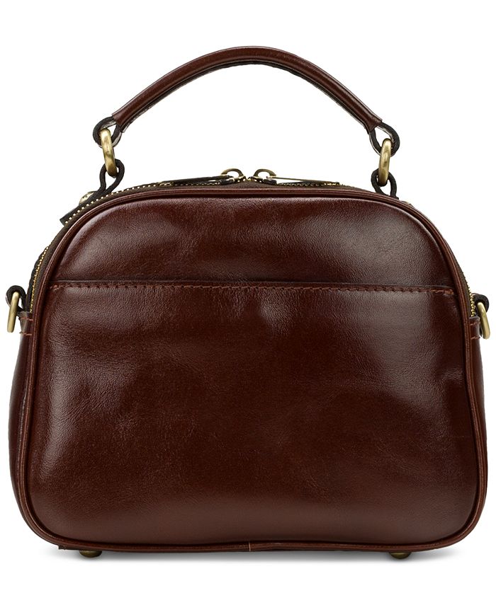 Patricia Nash Aranella Leather Top Handle Crossbody Macy's