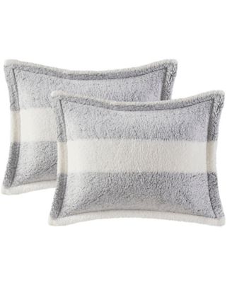 Hollis Sherpa 3-Piece Comforter Set, Full/Queen