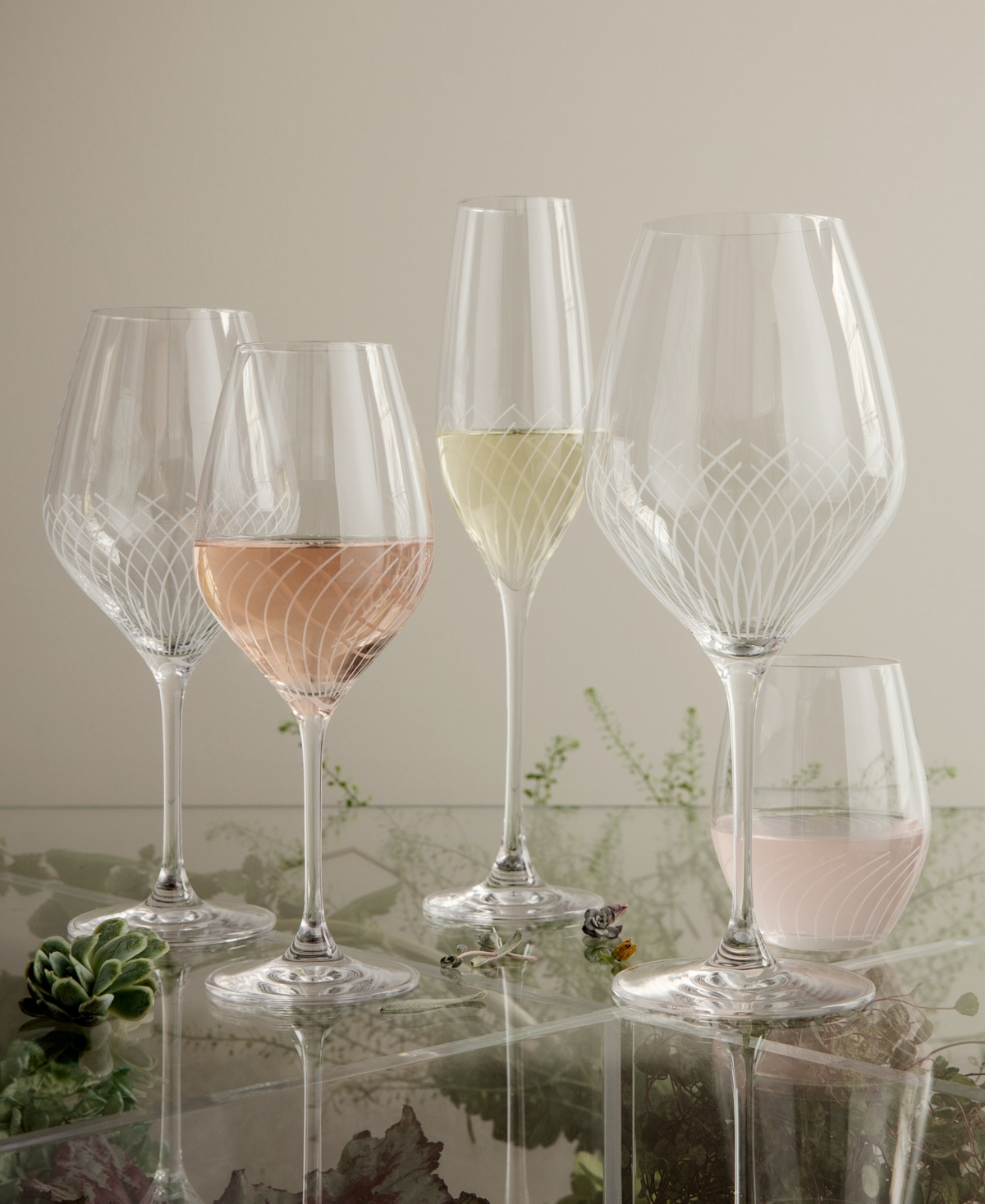 Rosendahl Holmegaard Cabernet Lines 17.6 oz Red Wine Glasses, Set Of 2 In Clear