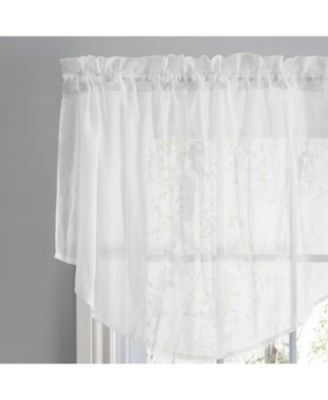 Sea Glass Cascade Curtain Valance 56"W x 24"L