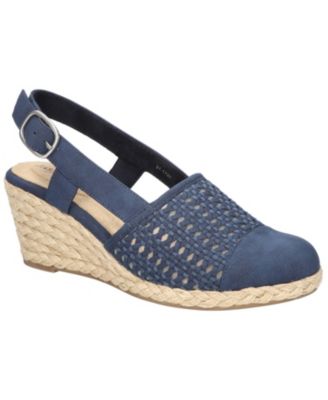 Women's Taffy Buckle Slingback Espadrille Wedges
