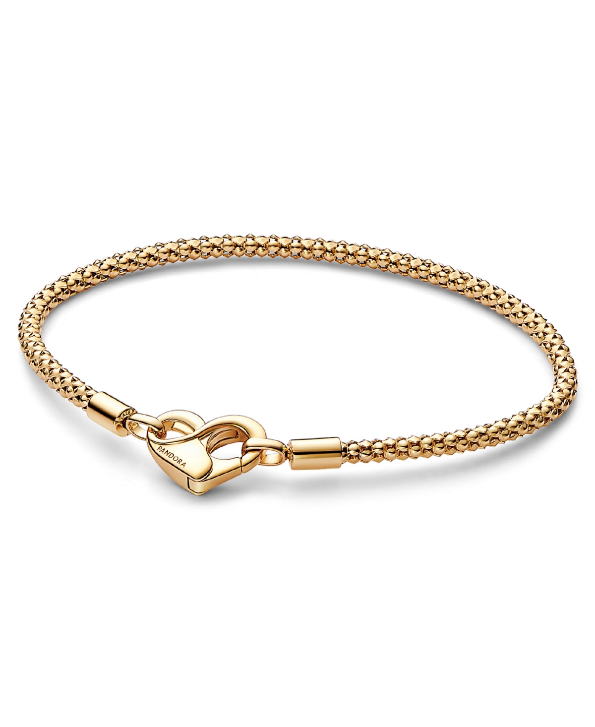Pandora Moments Studded Chain Bracelet In Gold