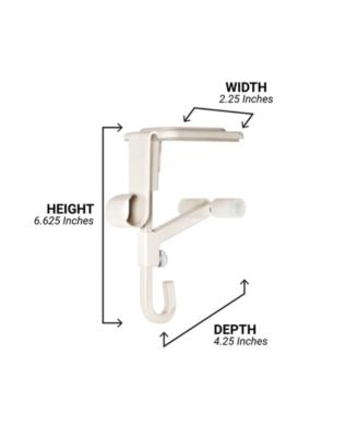 Village Lighting Garland and christmas stocking holder for mantle, 3 Pack